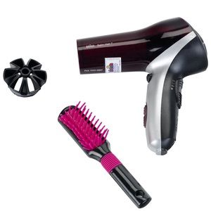 Miniature Braun Hair Dryer and Brush Toy For Kids - -Working Motor Sound-